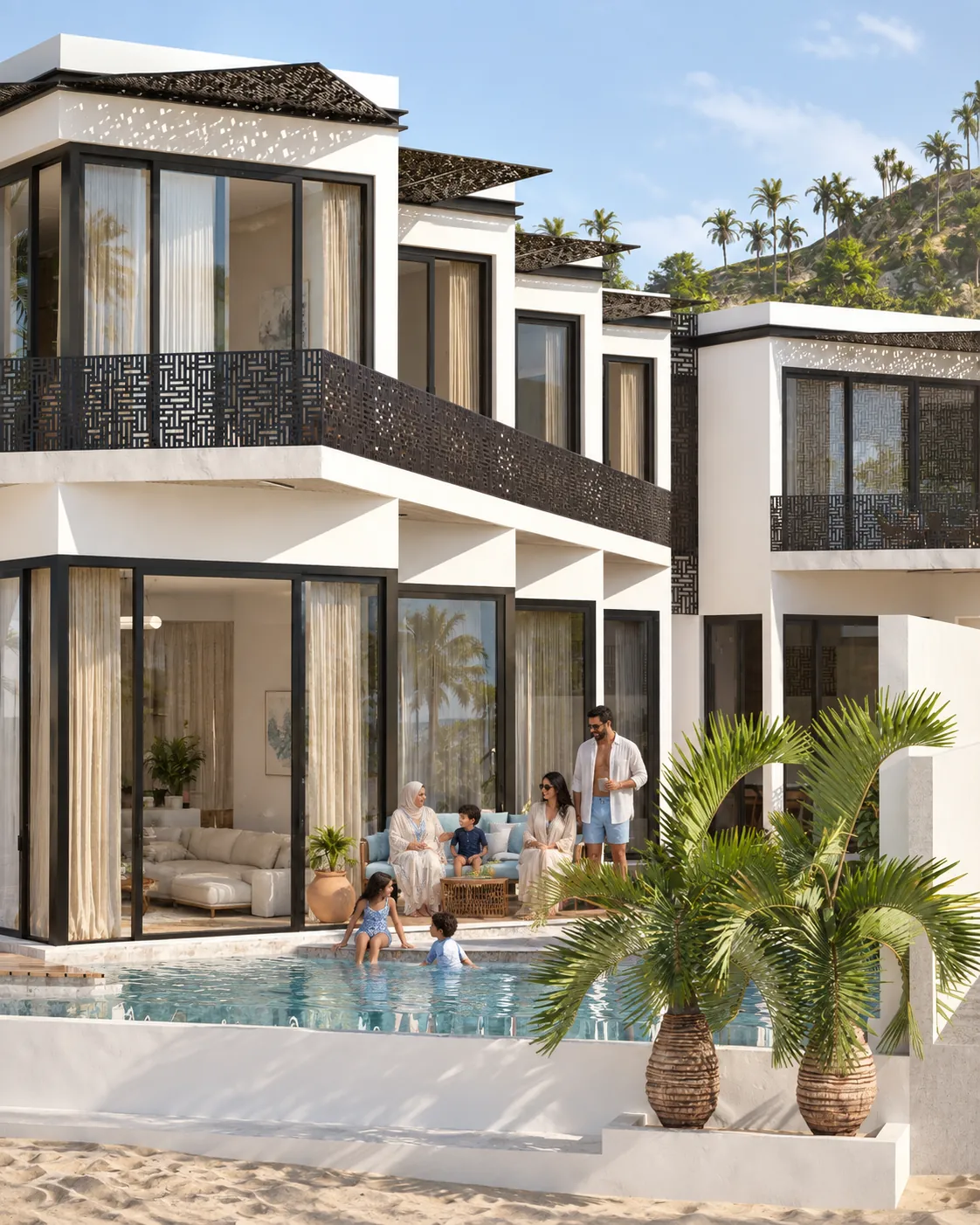 Ufuq Beach House, Al Khiran